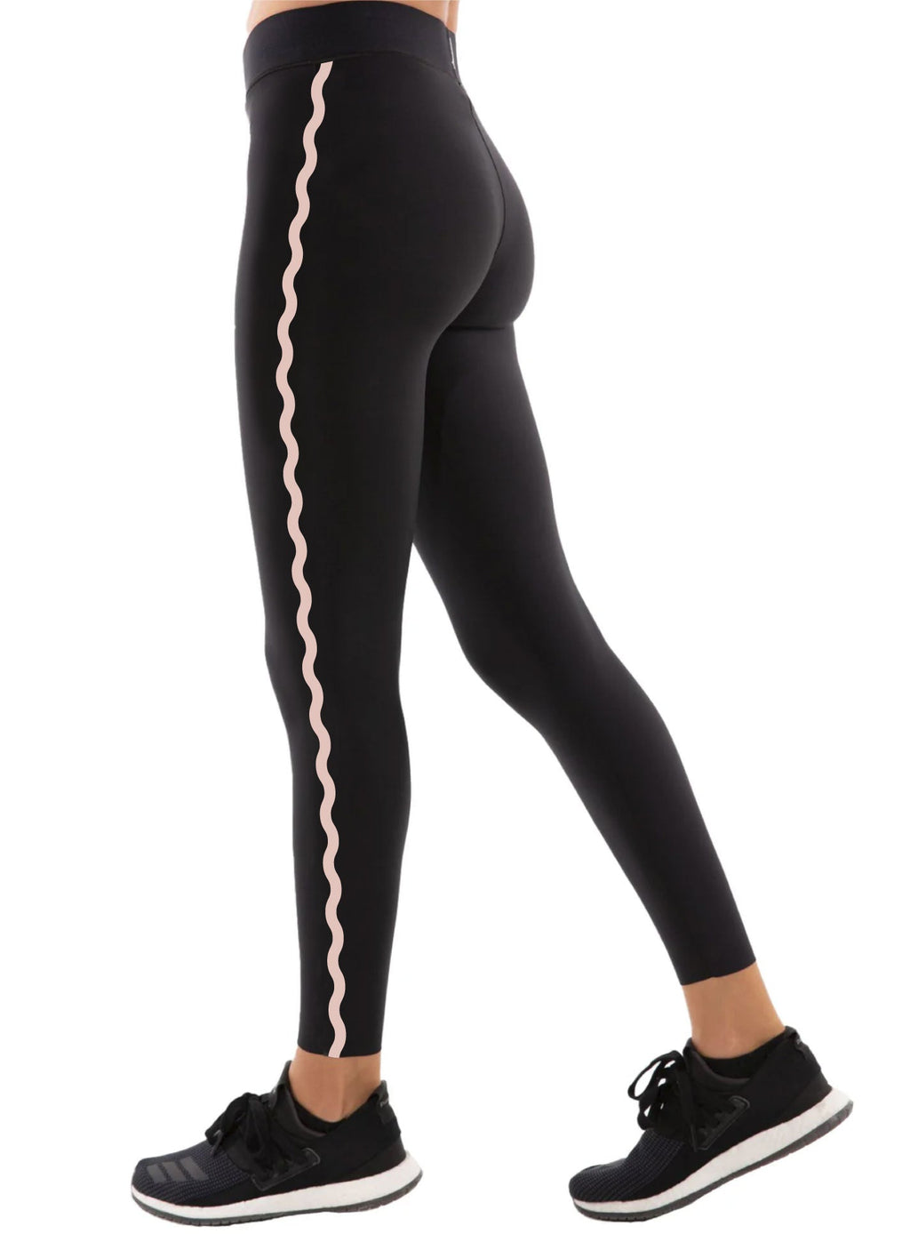 Ultra High Scallop Parallel Legging
