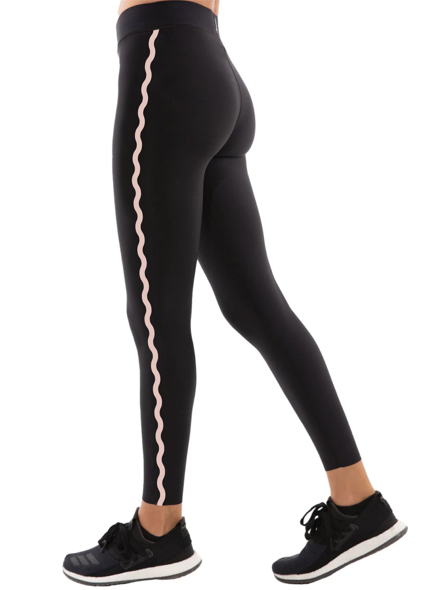 Ultra High Scallop Parallel Legging