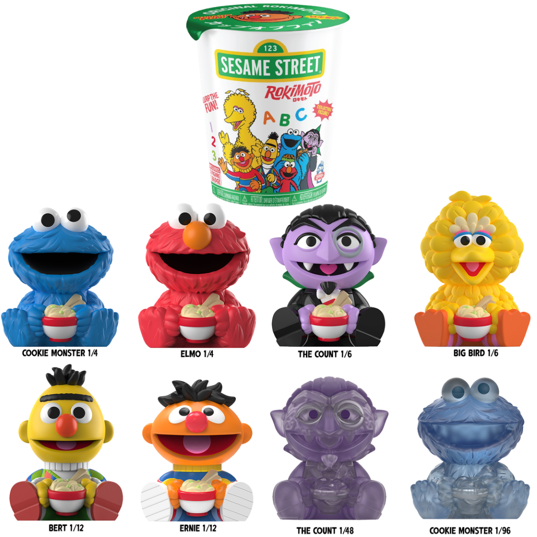 [Arriving Spring 2026] Funmaker Inc. ROKIMOTO x Sesame Street Series One Blind Cup