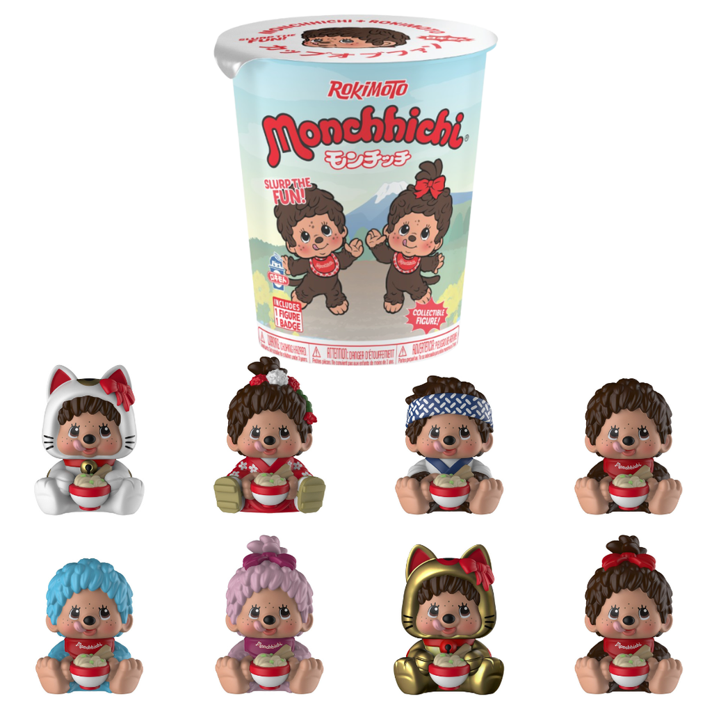 [Arriving Summer 2026] Funmaker Inc. ROKIMOTO x Monchhichi Series #1