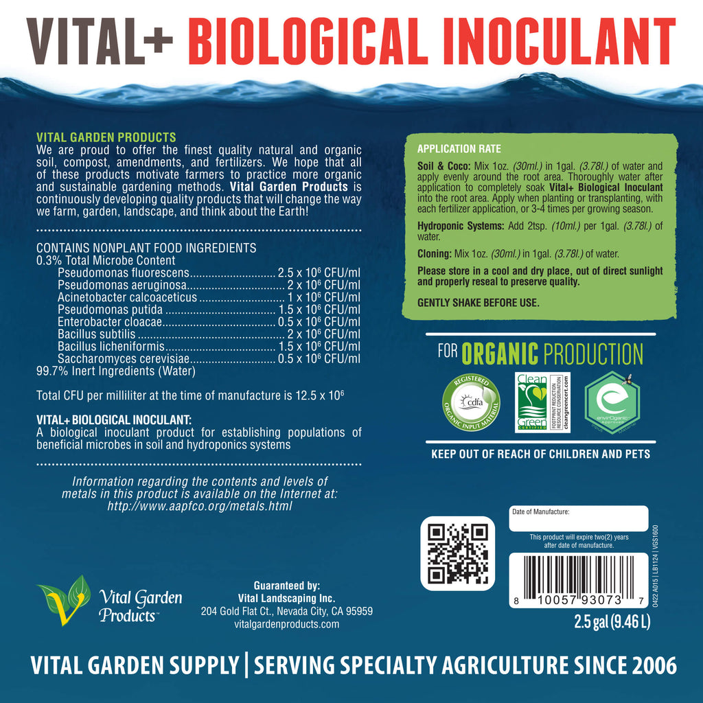 Inoculante Biológico Vital Plus