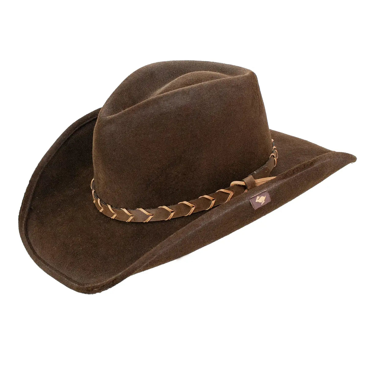 Peter Grimm Villy - Distressed Wool Felt Outback Hat