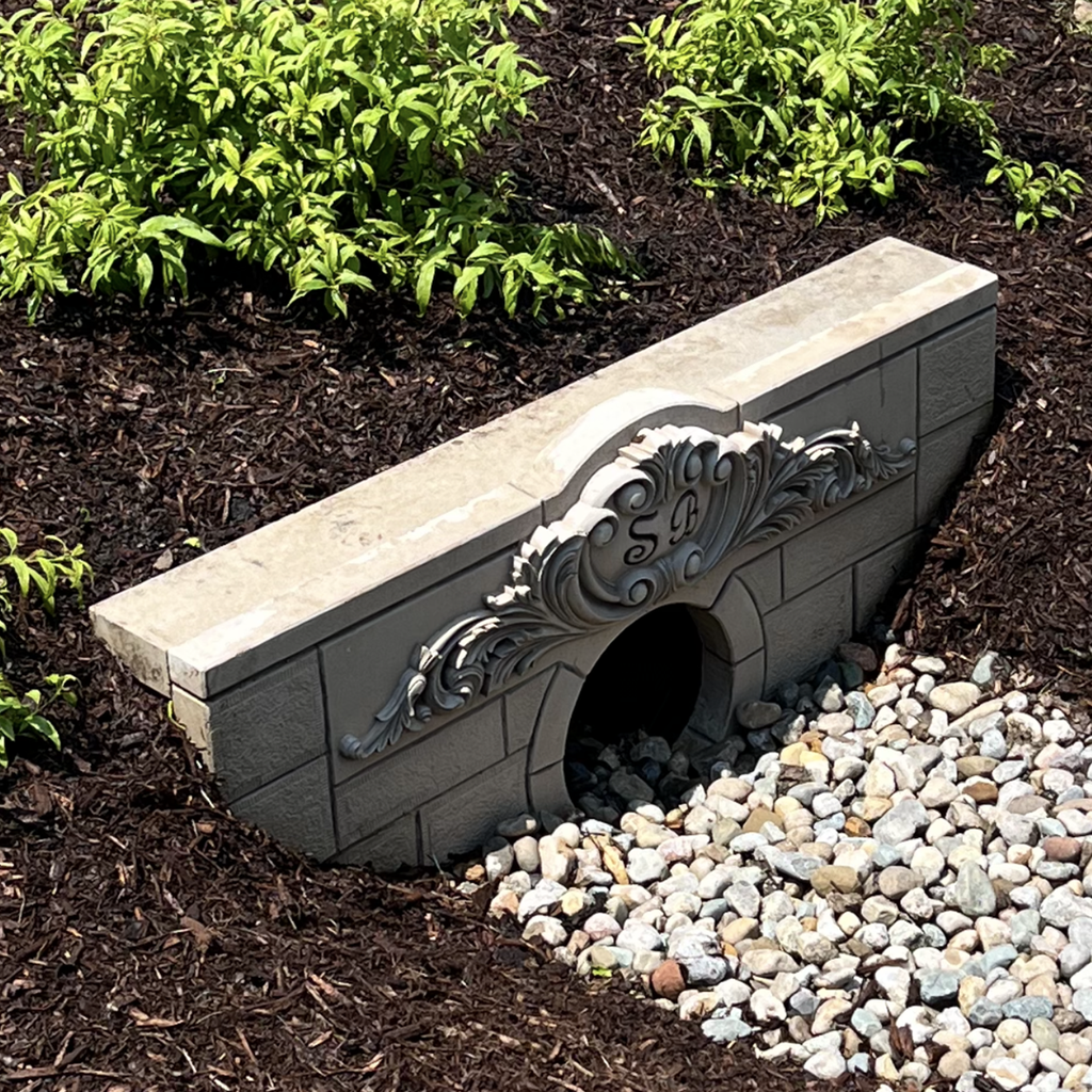 Prefabricated Concrete (GFRC) Culvert Covers - Wife’s Bridge