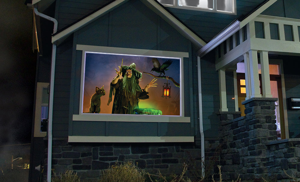AtmosFX Witching Hour Digital Decorations DVD for Halloween Holiday Projection Decorating