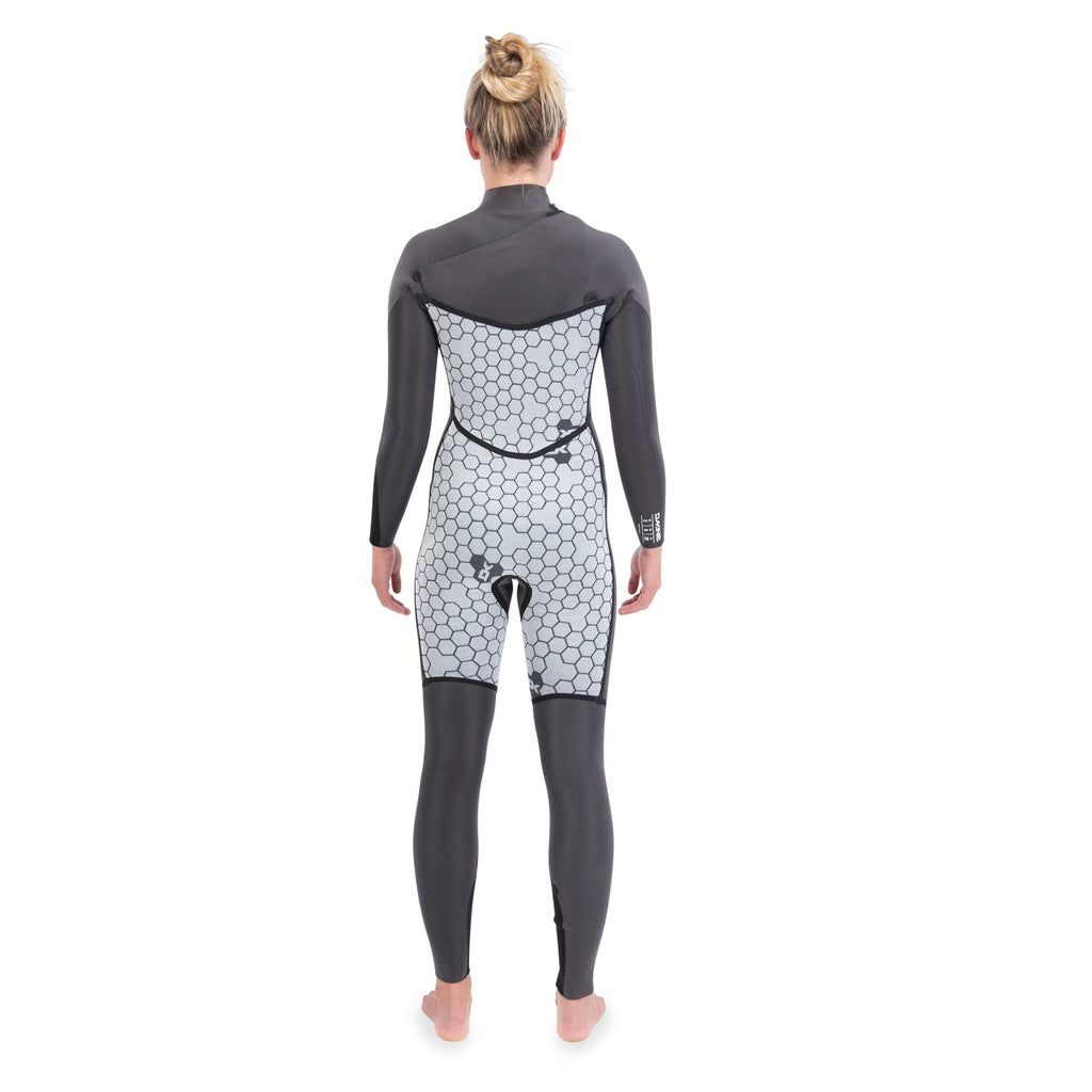Dakine Traje de Neopreno Misión con Cremallera en el Pecho 4/3mm para Mujer