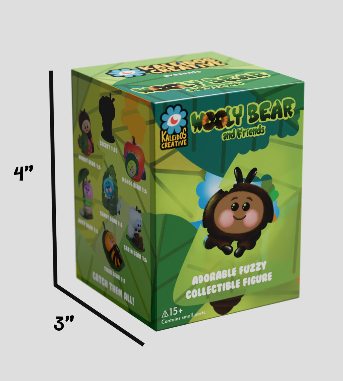 Kaleidos Creative: Wooly Bear and Friends Vinyl Blind Box