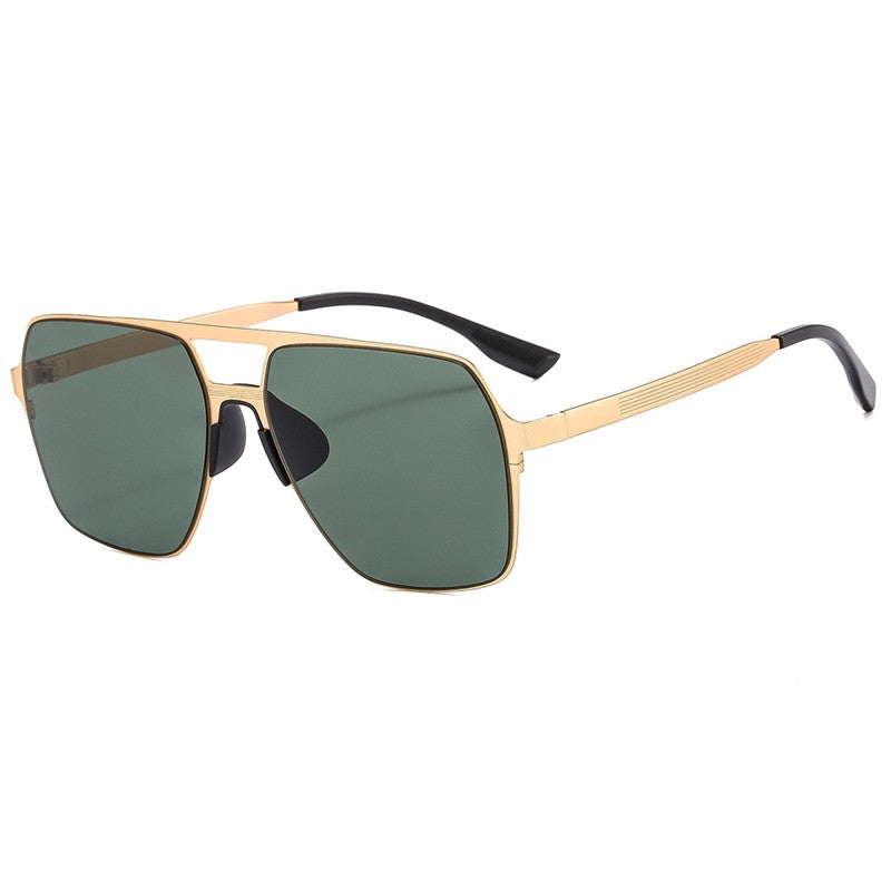 Men's Vintage Double Beam Polarized Sunglasses