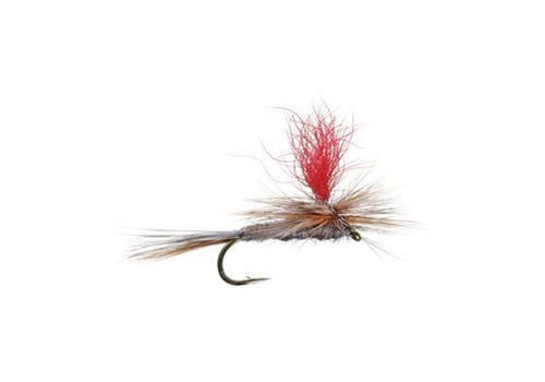 Adams Hi-Viz Parachute Classic Dry Fly - 6 Flies Hook Size 14