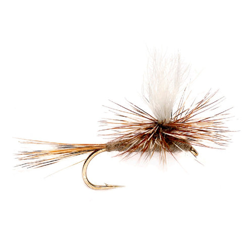 Adams Parachute Classic Dry Fly - 12 Flies Hook Size 18