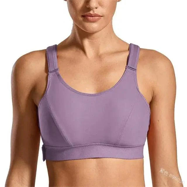 Sujetador deportivo moderno ajustable para mujer, Top corto deportivo, Cremallera con cinturón, Yoga, Correr, Sujetadores cómodos, Equipo de gimnasio con realce