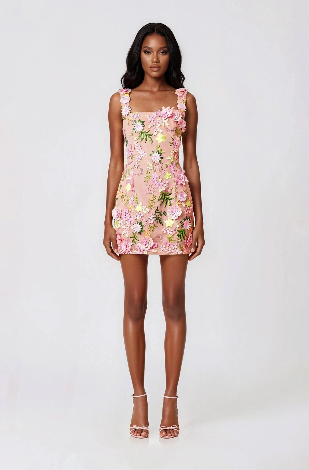 Aella Mini Dress - Pink