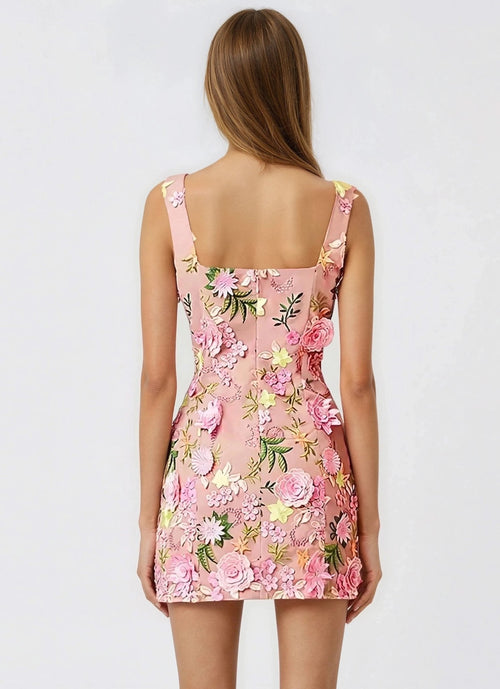 Aella Mini Dress - Pink