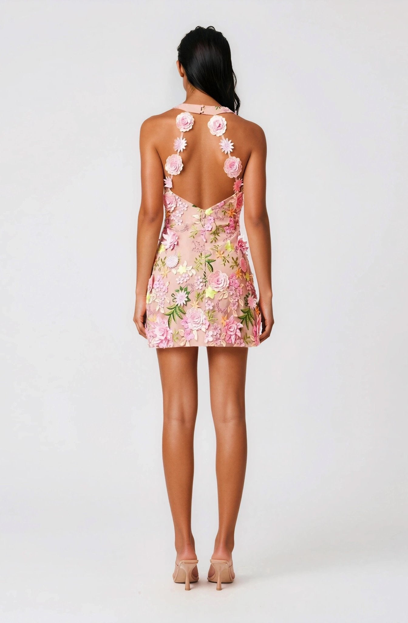 Aella Party Mini Dress - Pink