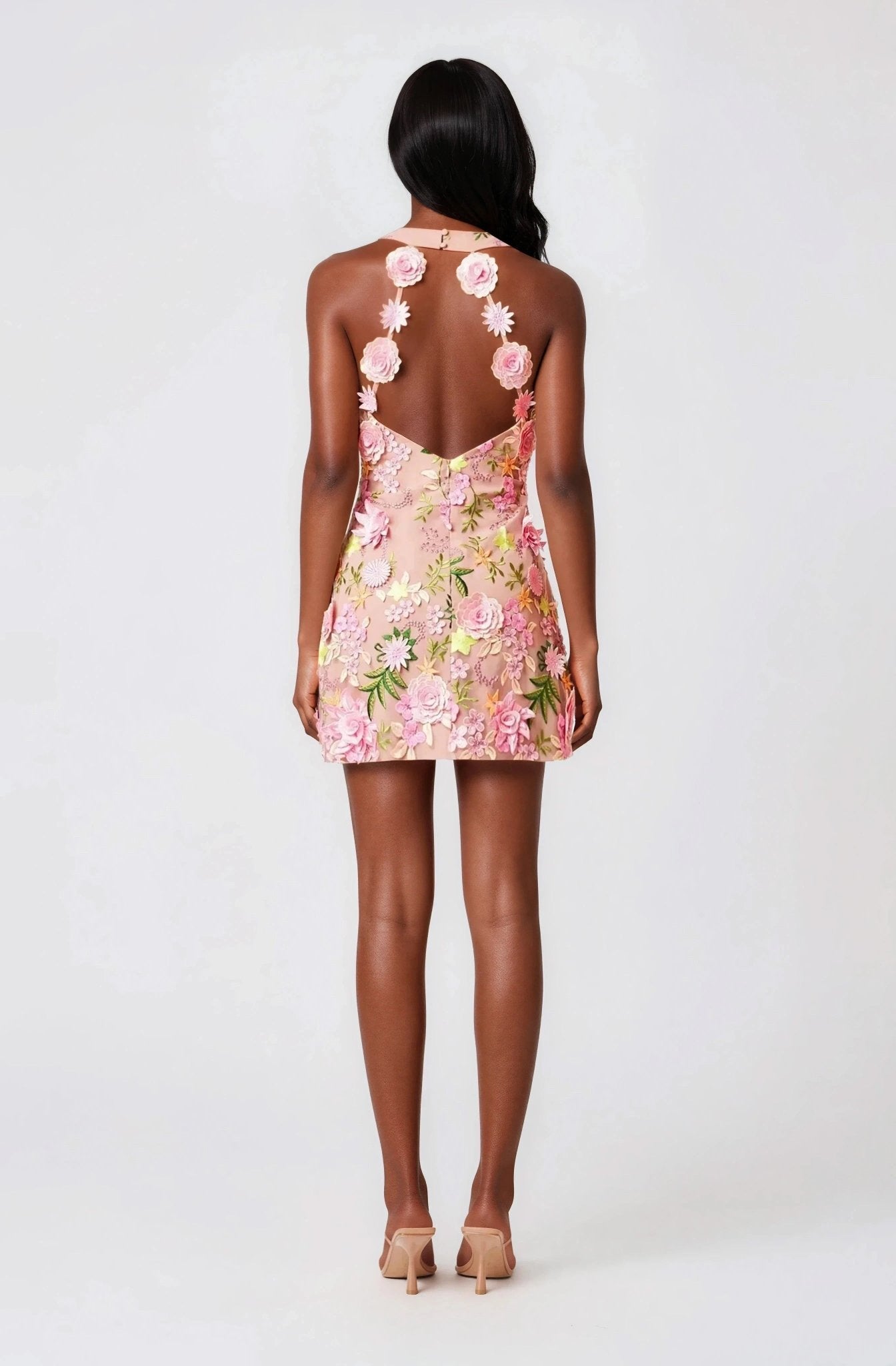 Aella Party Mini Dress - Pink