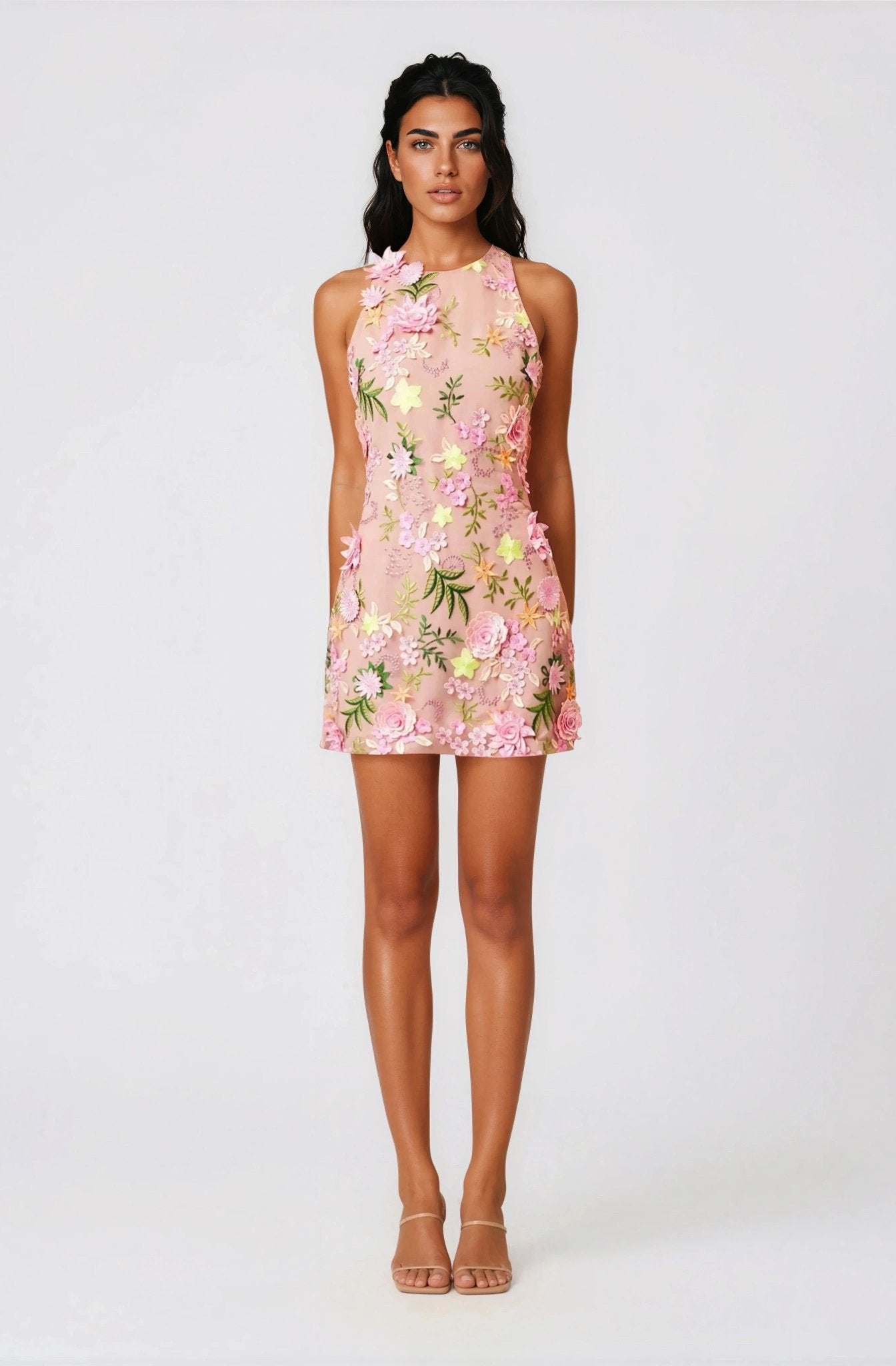 Aella Party Mini Dress - Pink