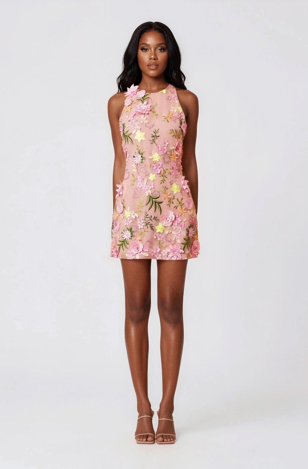 Aella Party Mini Dress - Pink