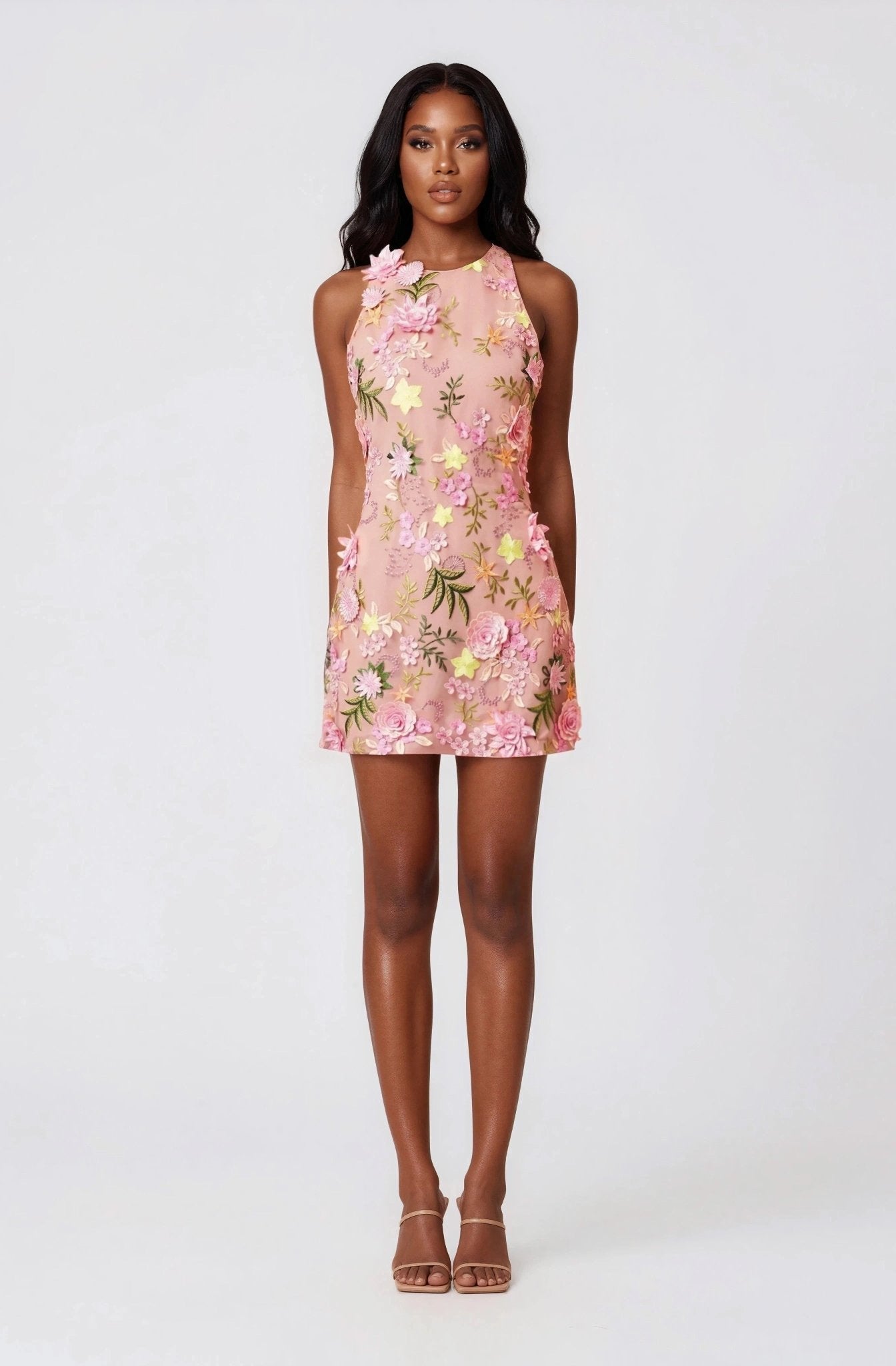 Aella Party Mini Dress - Pink