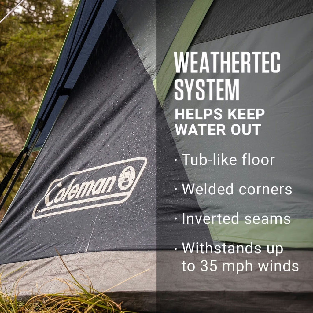 Coleman - Tienda de campaña Skydome para tres estaciones