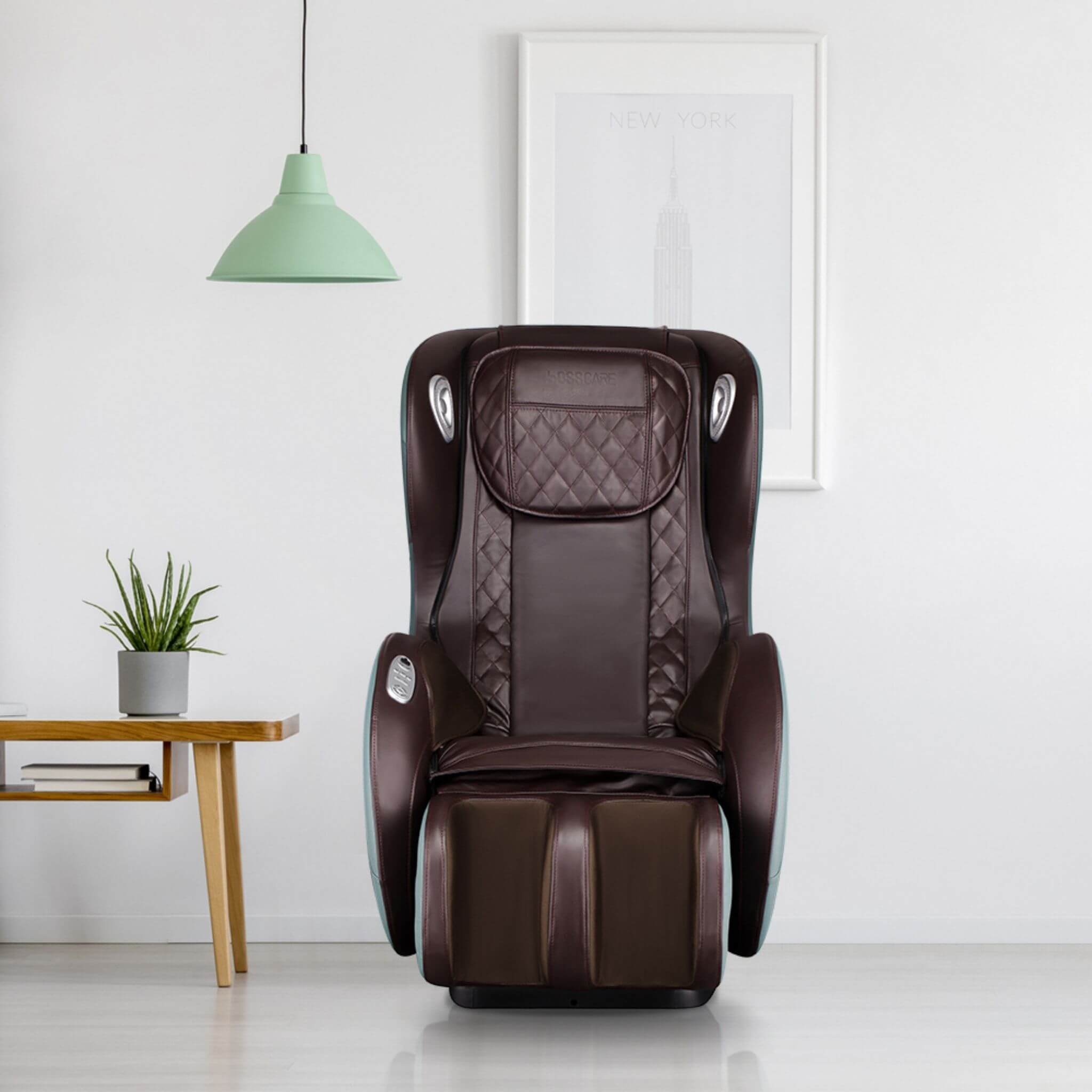 Sillón reclinable de masaje de gravedad cero Airvana Luxe SL-Track de cuerpo completo con Shiatsu y altavoz Bluetooth [GR8526] (SAK57394)