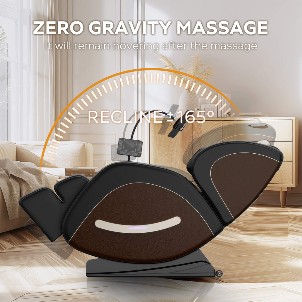 Sillón de masaje de gravedad cero Airvana Sovereign con seis rodillos de masaje (SAK32089)