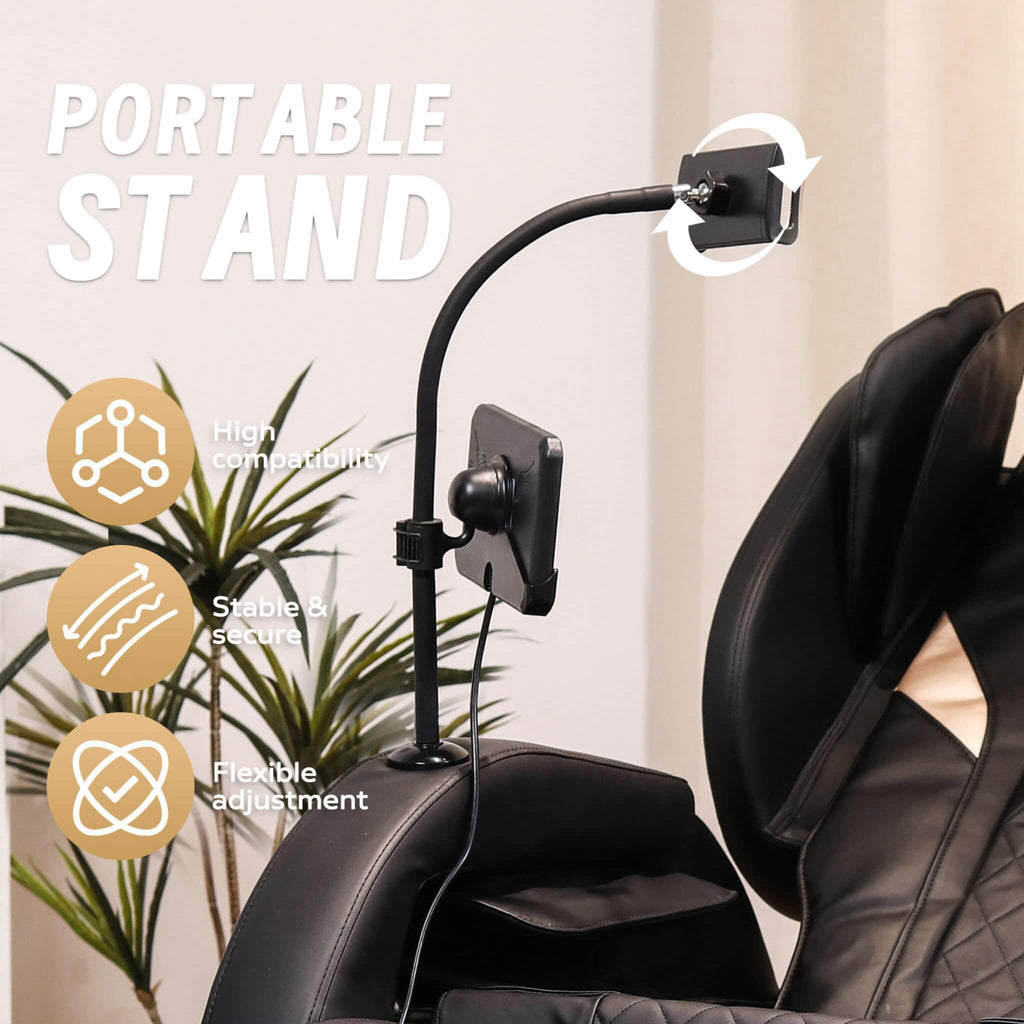 Sillón Reclinable De Masaje Automático De Gravedad Cero Airvana Tranquil Con Presión De Aire Corporal Completa (SAK76018)