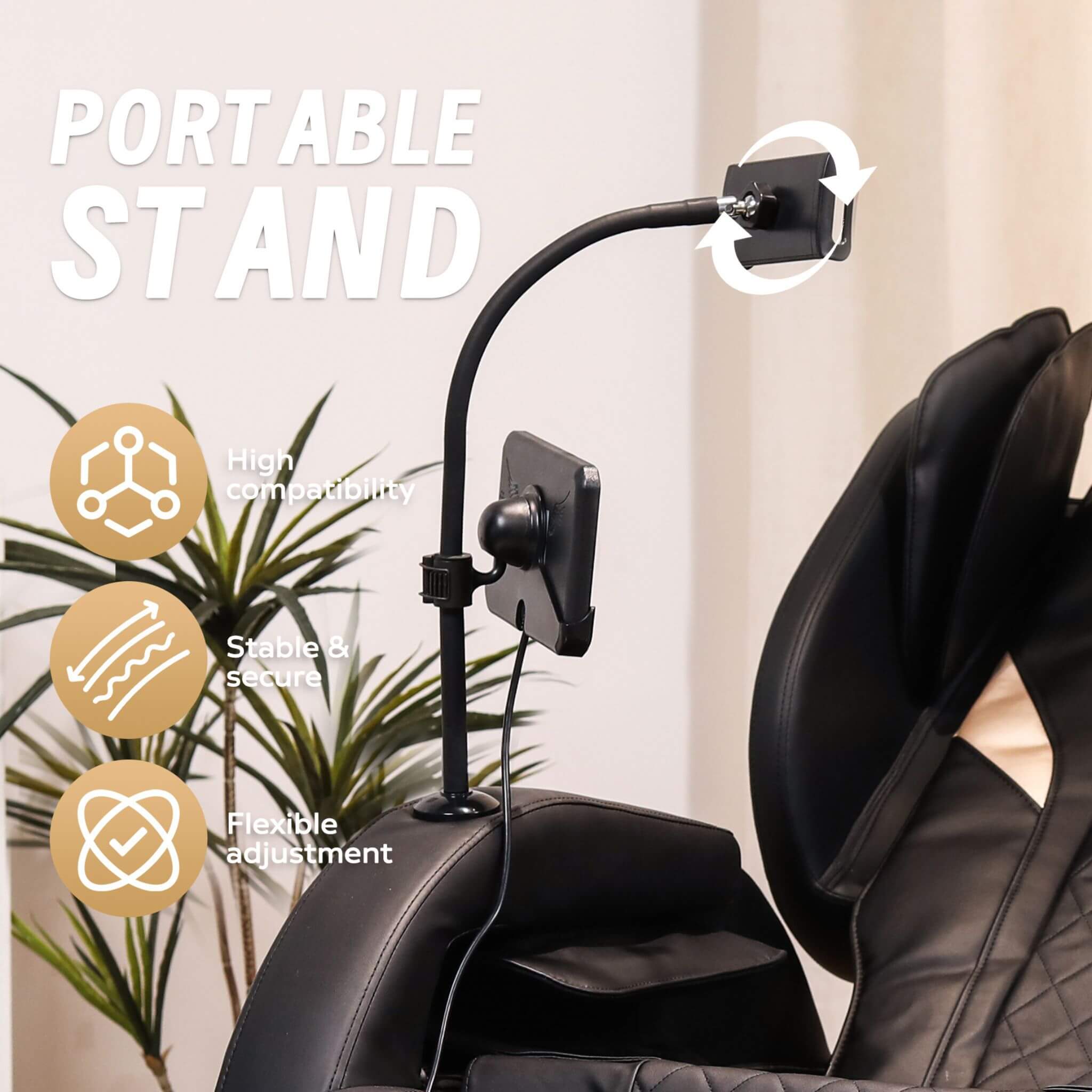 Sillón Reclinable De Masaje Automático De Gravedad Cero Airvana Tranquil Con Presión De Aire Corporal Completa (SAK76018)