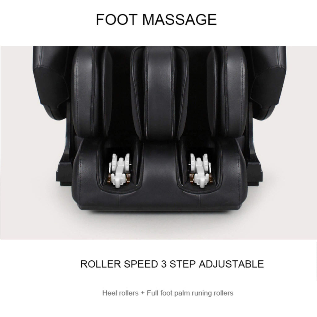 Sillón de masaje Shiatsu de cuerpo completo, gravedad cero, con calor y control por voz Airvana Zenith (SAK93154)