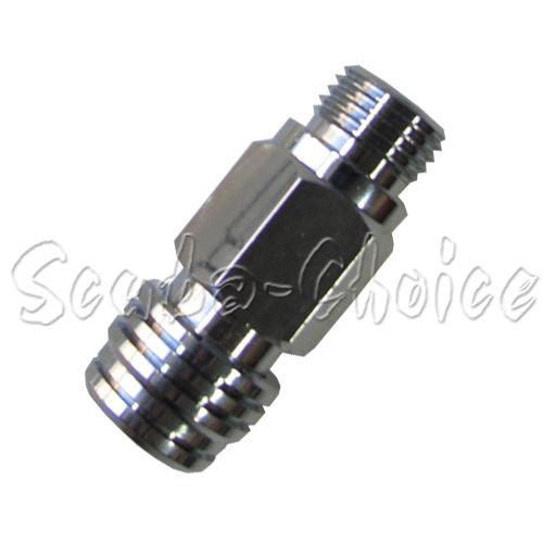 Scuba Diving Adaptor Male 9/16 To Female BC BCD Standard 9/16-18 UNF-2A