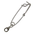 Scuba Diving Spearfishing Stainless Steel Shark Clip with Bolt 5" x 1"
