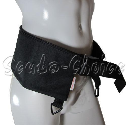 Scuba Diving BCD Weight Belt with 8 pockets w/ Buckle & 57" Webbing