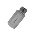 Scuba Choice Scuba Diving One Way Valve Adapter, M 9/6-18 to F 3/8-24