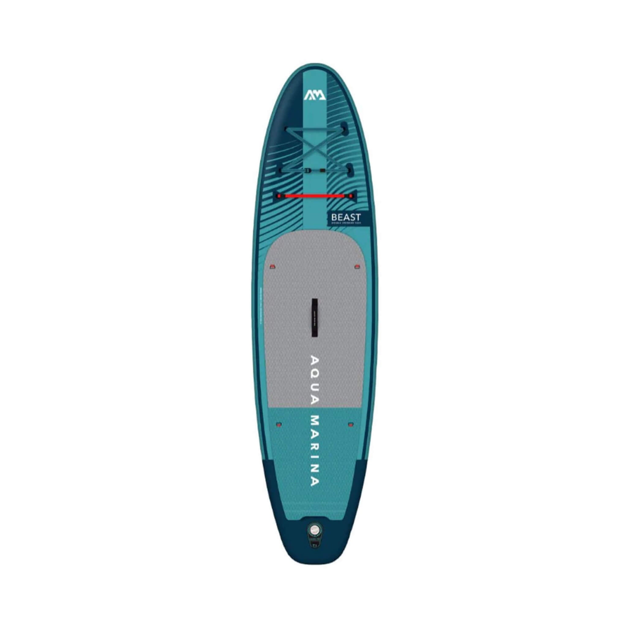 Aqua Marina Beast 10FT Tabla de SUP Hinchable Avanzada All-Around con Remo Híbrido de Carbono [BT-23BEP] (SAK89512)