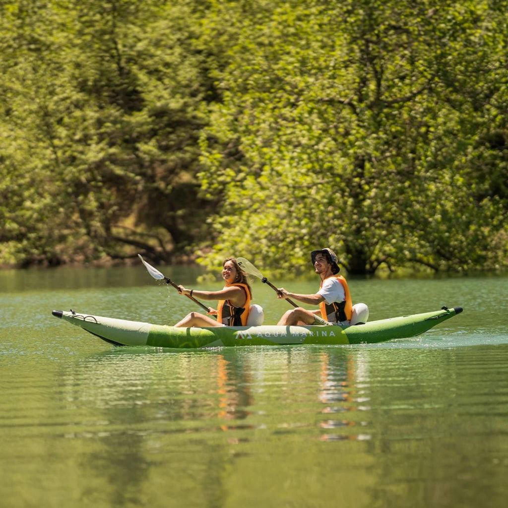 Kayak hinchable recreativo Aqua Marina Betta de 14 pies para 2 personas con remos [BE-412] (SAK01375)