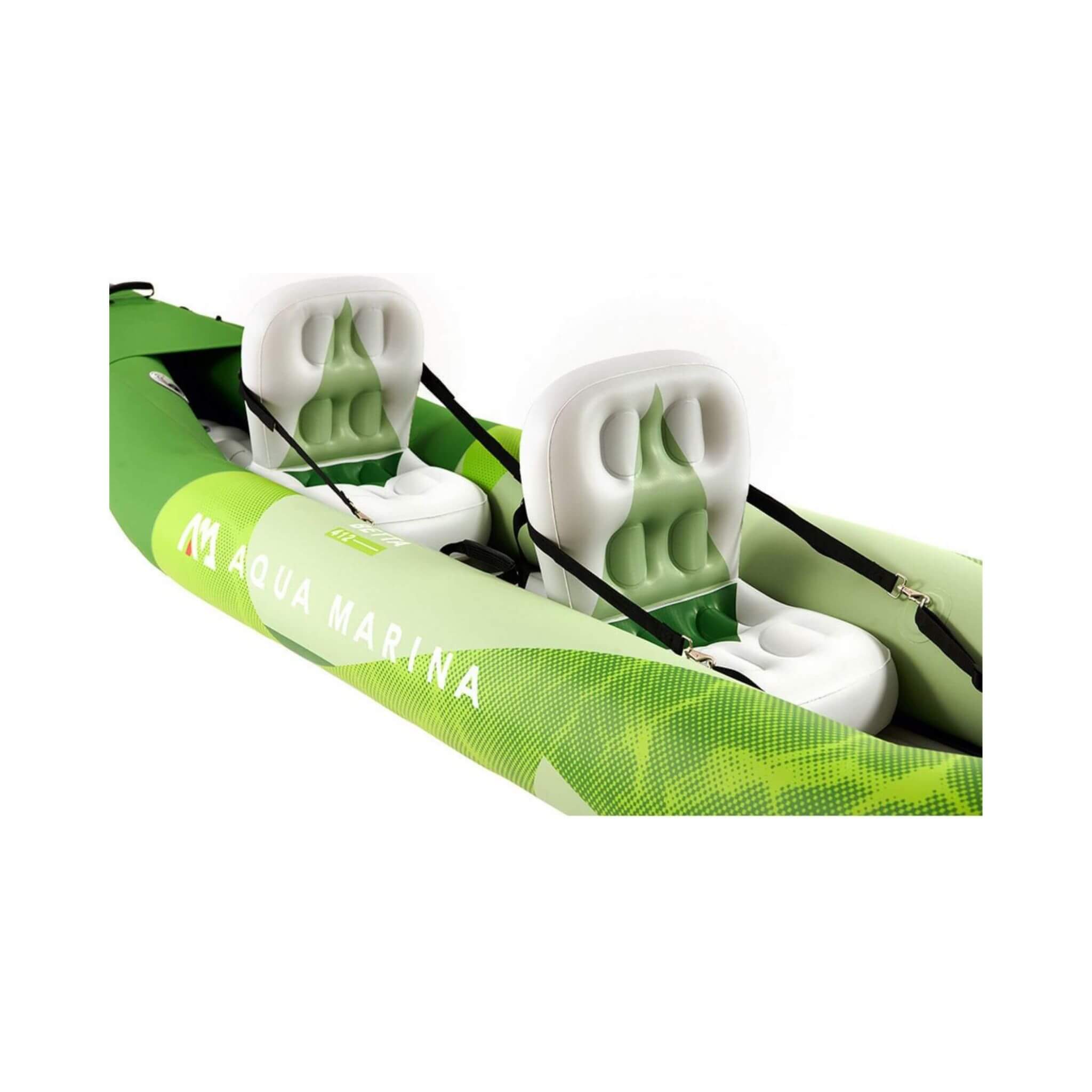Kayak hinchable recreativo Aqua Marina Betta de 14 pies para 2 personas con remos [BE-412] (SAK01375)