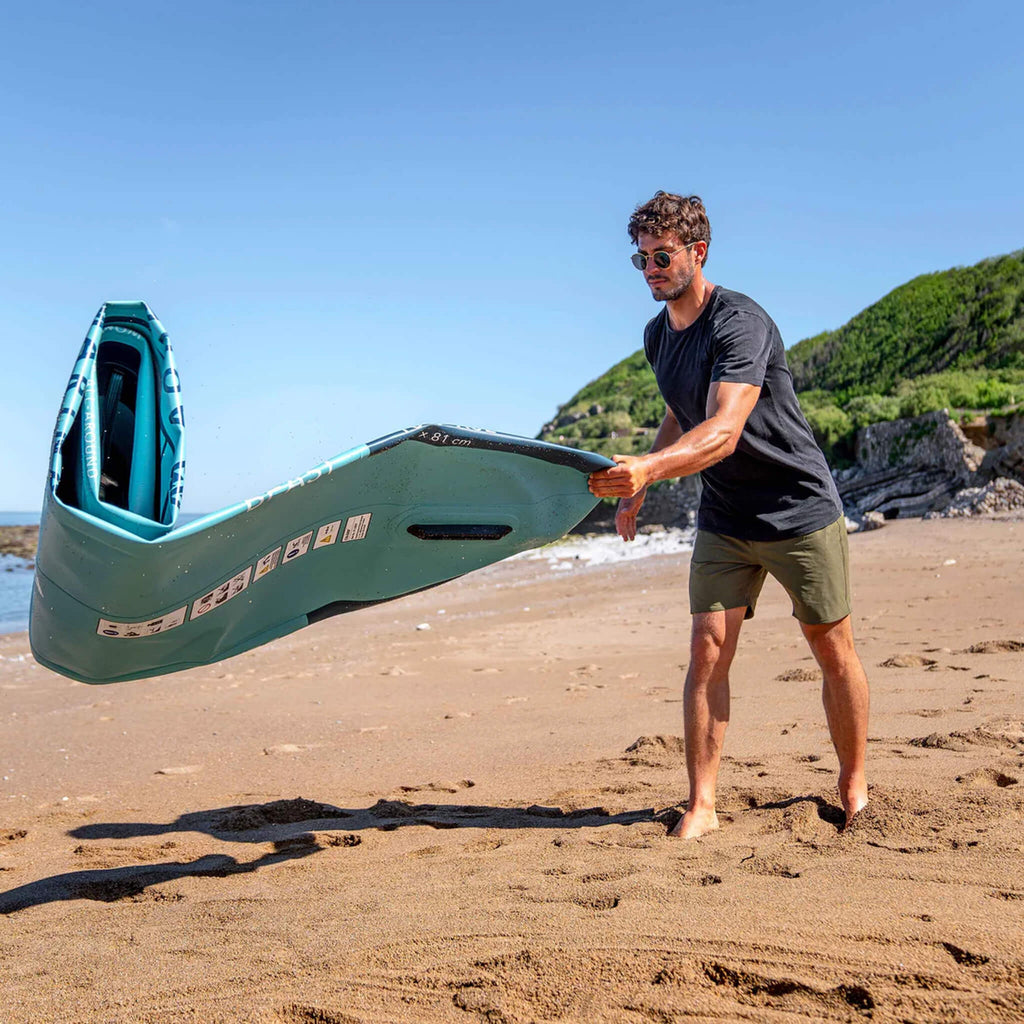 Aqua Marina Breeze 9FT Verde Compacto SUP Hinchable con Tecnología Drop Stitch Light [BT-23BRP] (SAK68745)