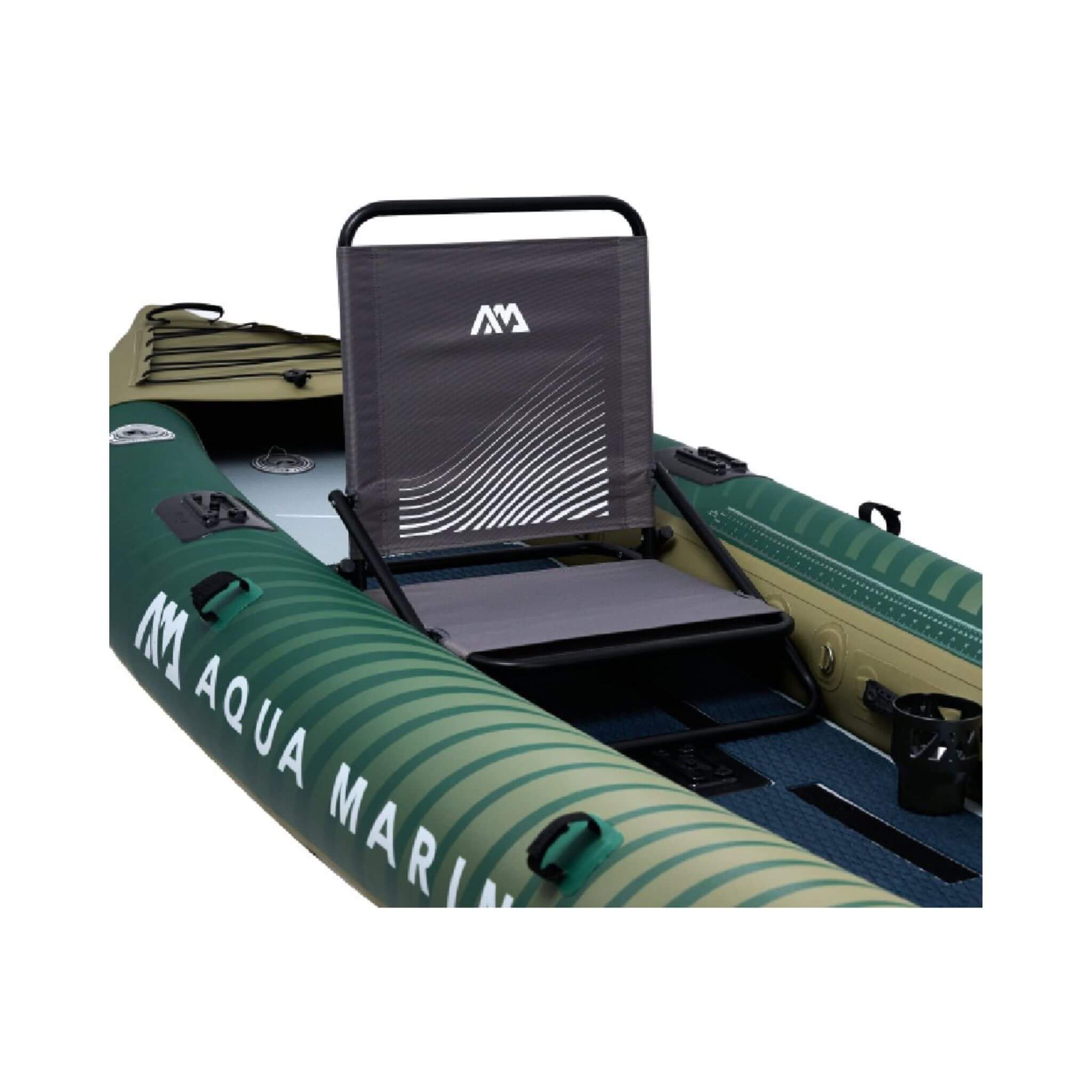 Kayak de pesca Aqua Marina Caliber 13FT con asiento de pesca plegable [remo excluido] [CA-398] (SAK23467)