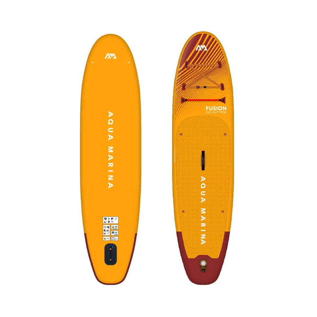 Aqua Marina Fusion 10FT Tabla de Paddle Surf All-Around Premium con Capas de Riel de PVC Duradero y Almohadilla de EVA Ranurada [BT-23FUP] (SAK37195)