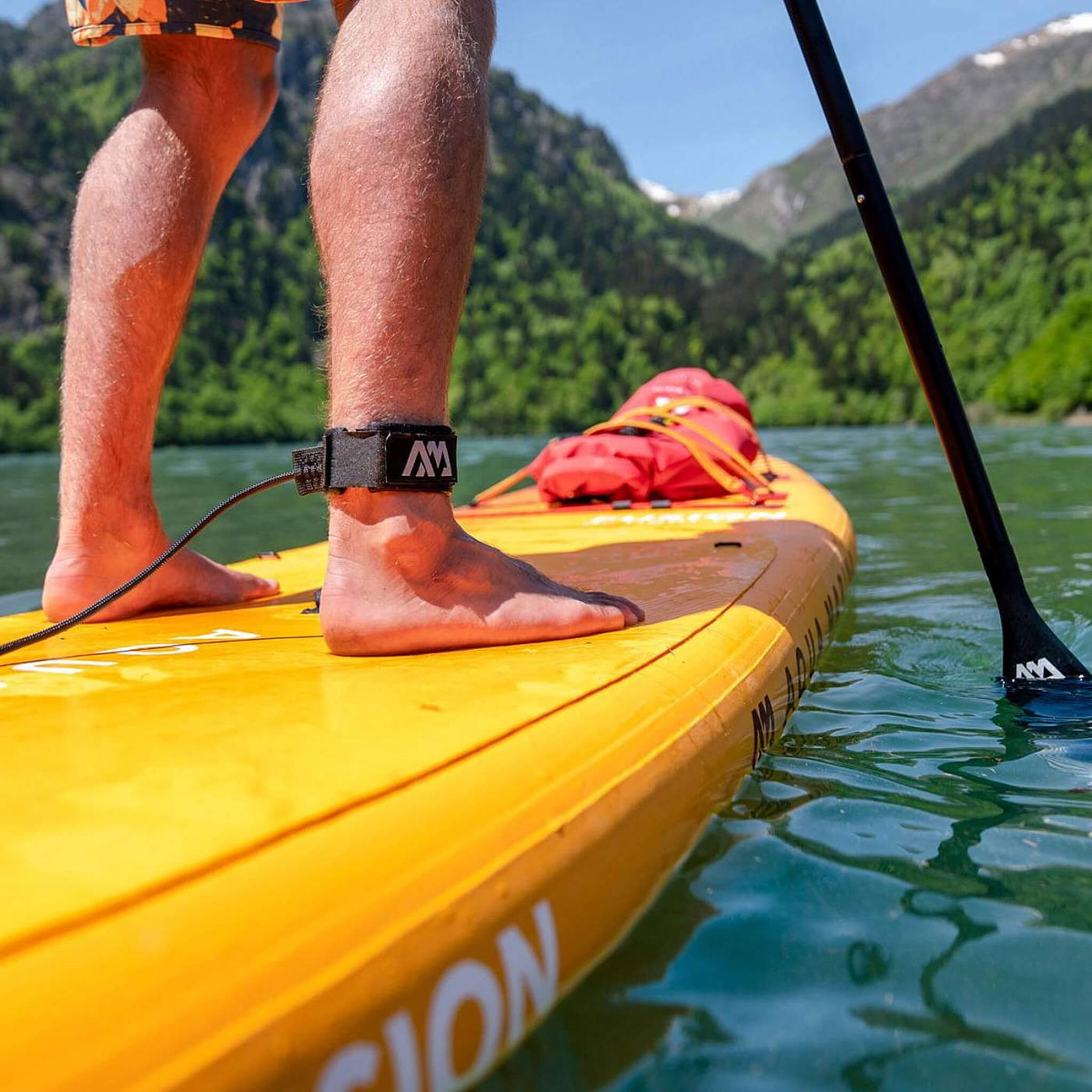 Aqua Marina Fusion 10FT Tabla de Paddle Surf All-Around Premium con Capas de Riel de PVC Duradero y Almohadilla de EVA Ranurada [BT-23FUP] (SAK37195)