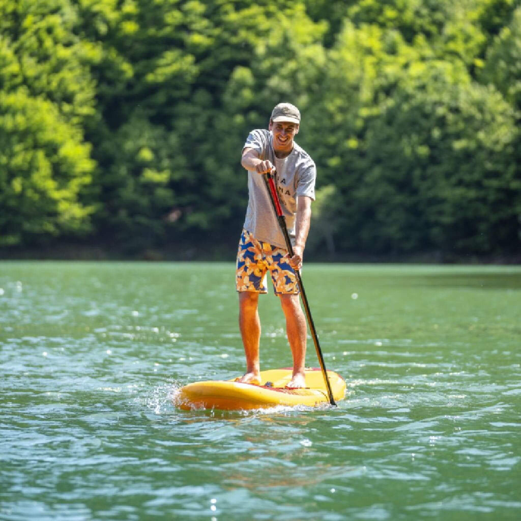 Aqua Marina Fusion 10FT Tabla de Paddle Surf All-Around Premium con Capas de Riel de PVC Duradero y Almohadilla de EVA Ranurada [BT-23FUP] (SAK37195)