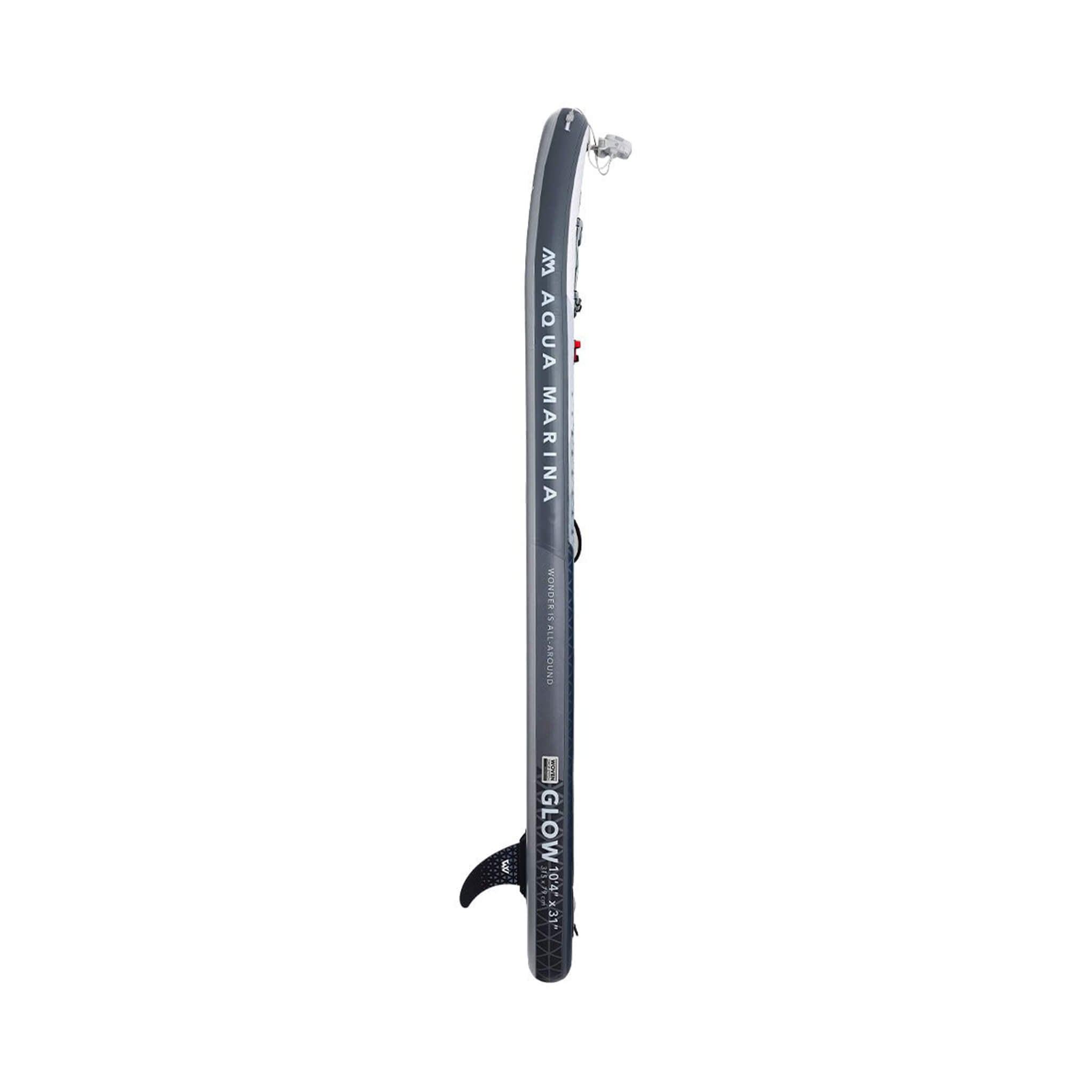 Aqua Marina Glow 10FT Tabla de Paddle Surf Hinchable (ISUP) Versátil con Sistema de Luces Ambientales y Leash de Seguridad [BT-24GL] (SAK48269)