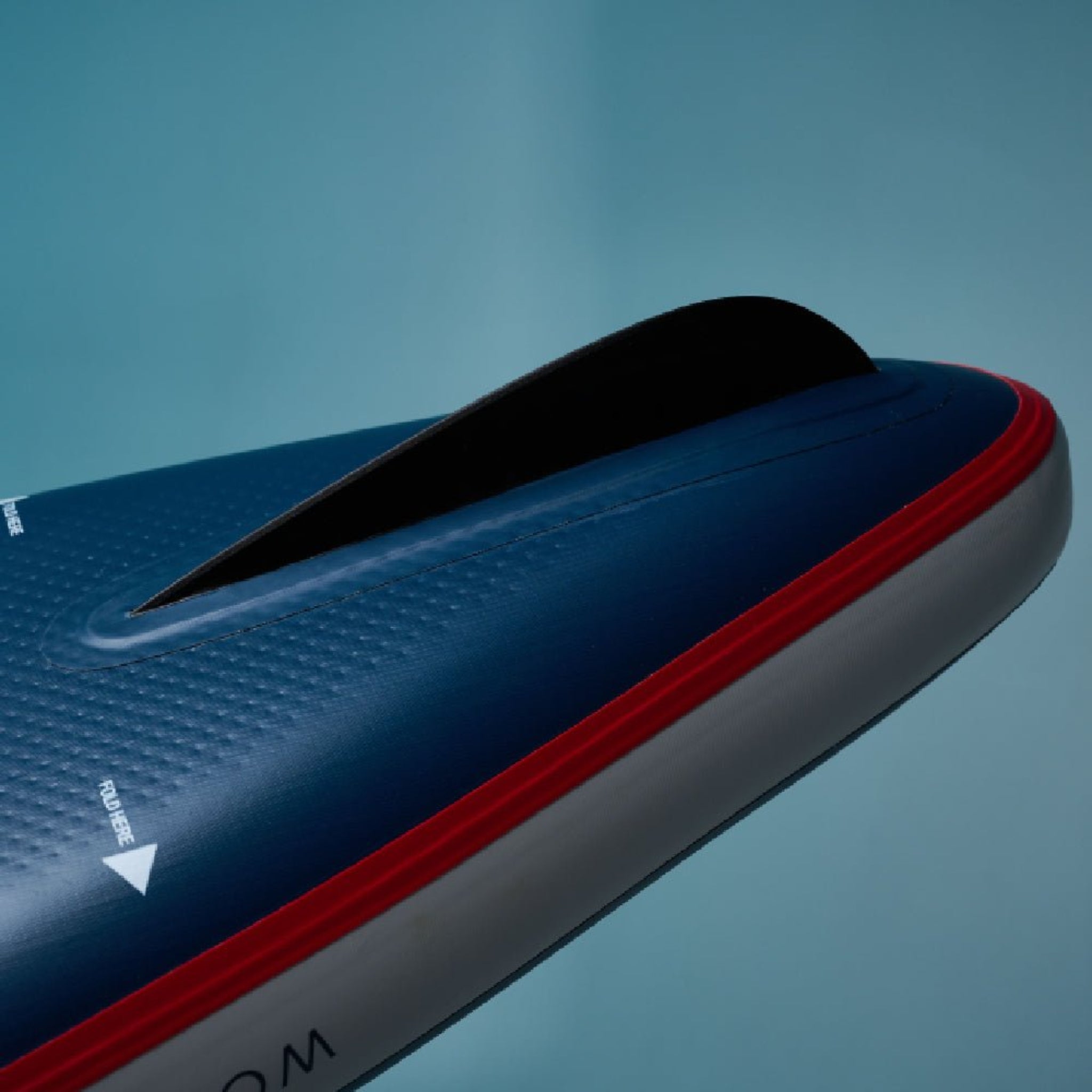 Aqua Marina Hyper 12FT Navy Tabla SUP de Travesía con Bordes de Riel Hidrodinámicos y Elástico Ajustable [BT-23HY02] (SAK23285)
