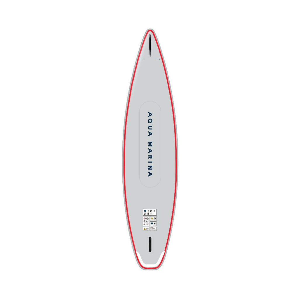Aqua Marina Hyper 12FT Navy Tabla SUP de Travesía con Bordes de Riel Hidrodinámicos y Elástico Ajustable [BT-23HY02] (SAK23285)