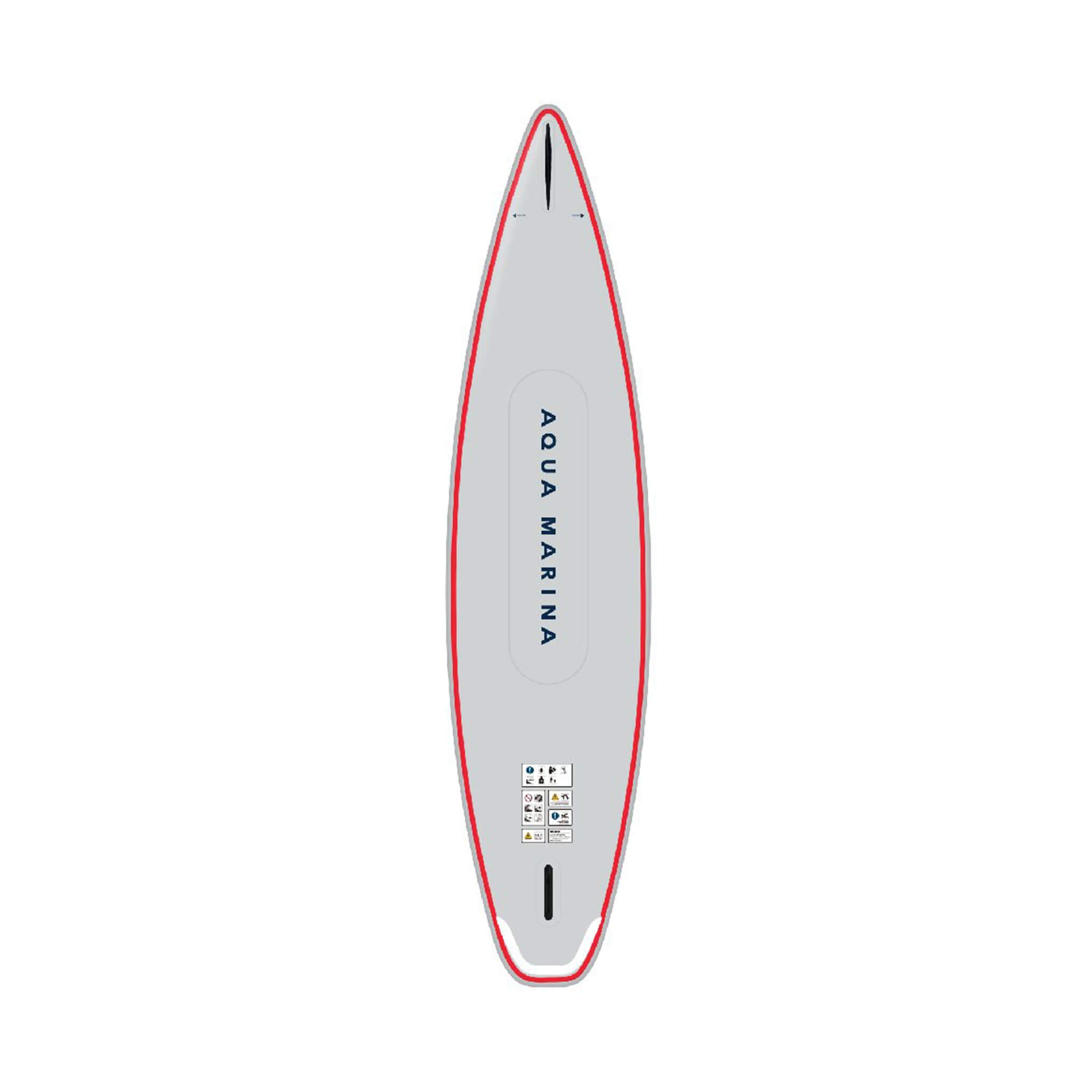 Aqua Marina Hyper 12FT Navy Tabla SUP de Travesía con Bordes de Riel Hidrodinámicos y Elástico Ajustable [BT-23HY02] (SAK23285)
