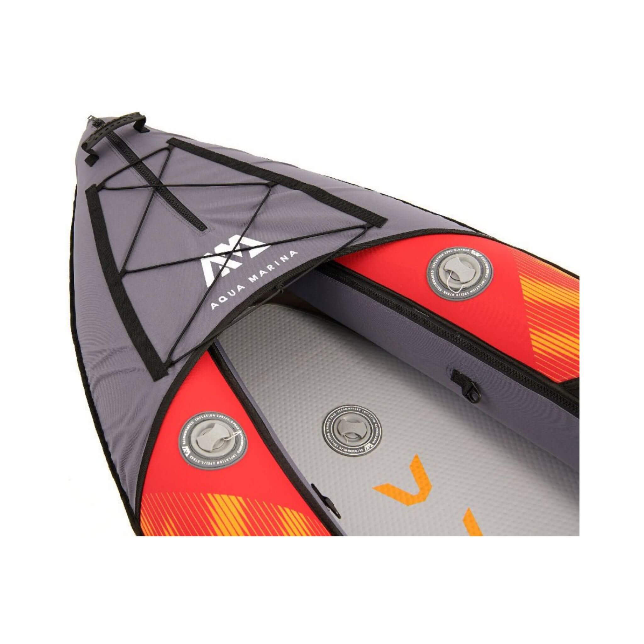 Aqua Marina Memba 330 Kayak de travesía ultrarrígido para 1 persona de 10 pies con suelo de doble pared [ME-330] (SAK56789)
