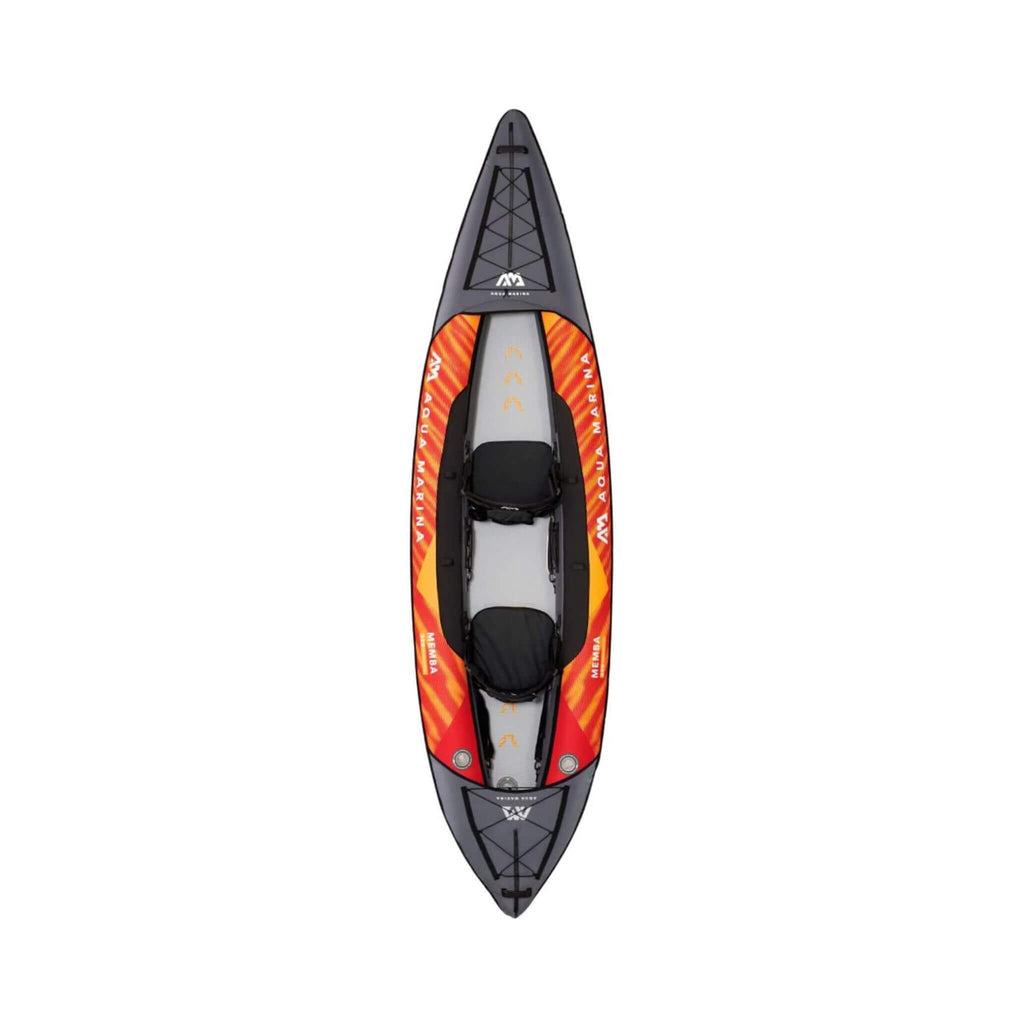 Kayak de travesía de 3,65 m (12 ft) para 2 personas Aqua Marina Memba 390 Premium con cubierta DWF y remos [ME-390] (SAK17282)