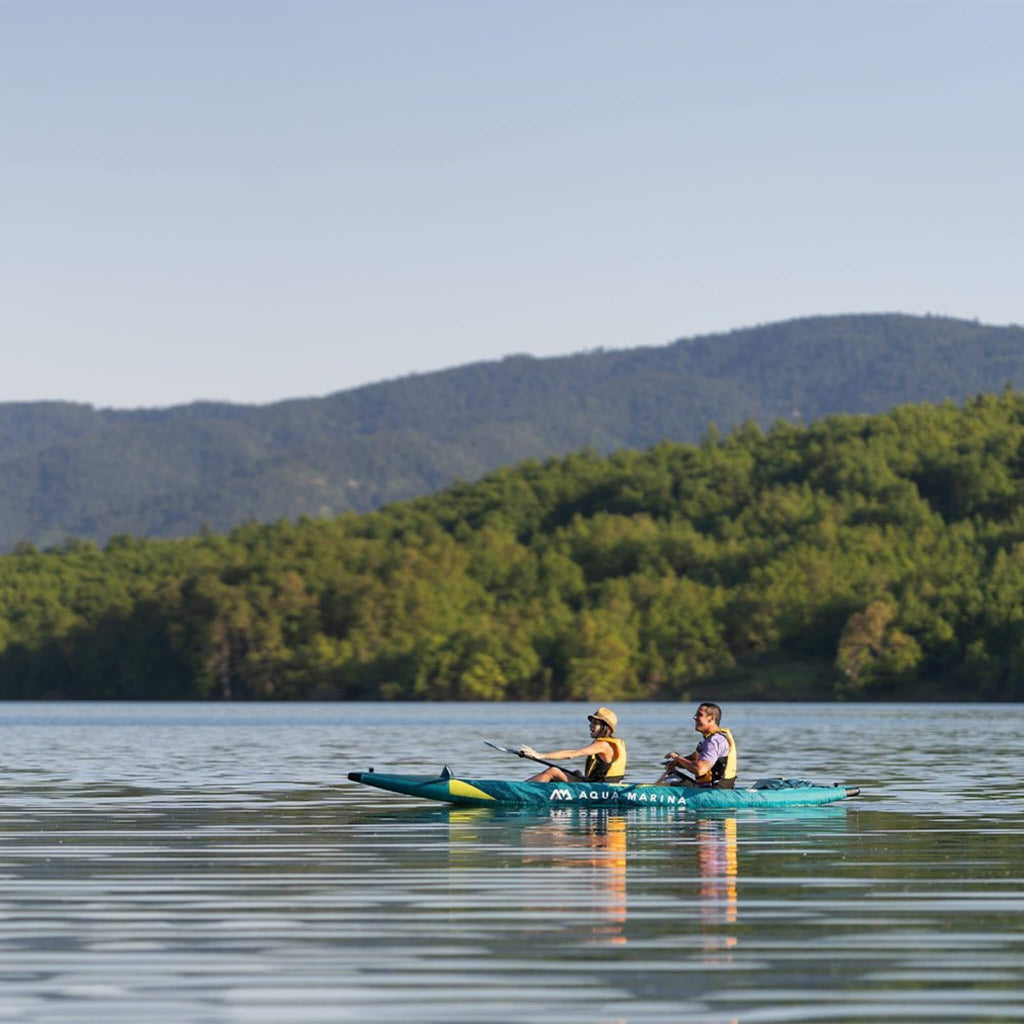 Aqua Marina Steam 412 Kayak Premium de 2 Personas de 4,12m con Cubierta DWF [Pala Excluida] [ST-412] (SAK57946)