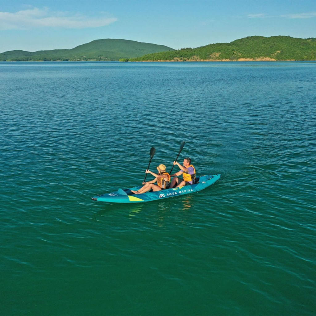 Aqua Marina Steam 412 Kayak Premium de 2 Personas de 4,12m con Cubierta DWF [Pala Excluida] [ST-412] (SAK57946)