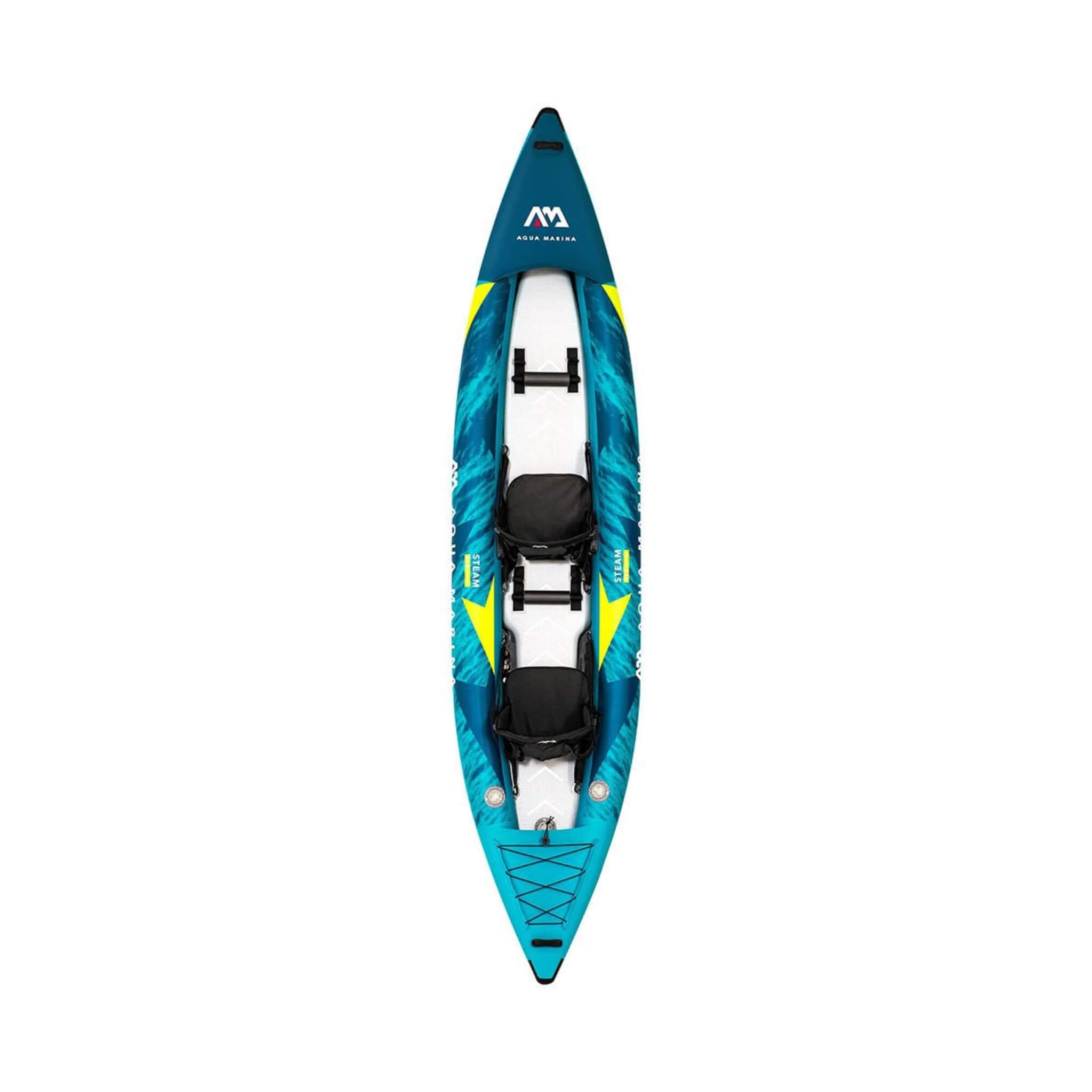Aqua Marina Steam 412 Kayak Premium de 2 Personas de 4,12m con Cubierta DWF [Pala Excluida] [ST-412] (SAK57946)