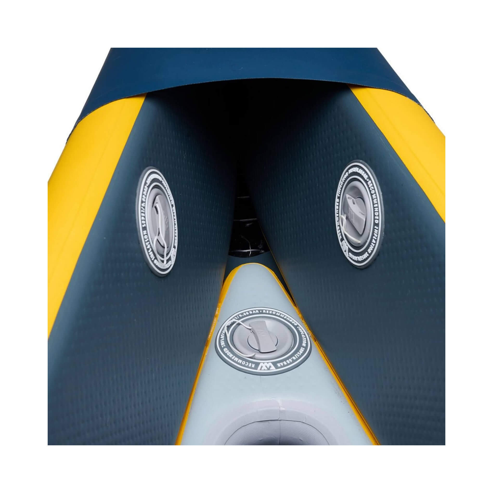 Kayak inflable de velocidad de alta presión Aqua Marina Tomahawk AIR-K 440 de 4,27 m para 2 personas [sin remo] [AIR-K440] (SAK31482)