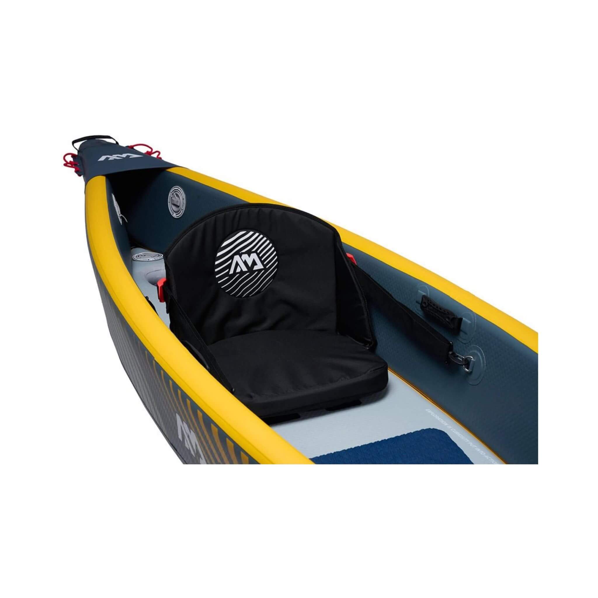 Kayak inflable de velocidad de alta presión Aqua Marina Tomahawk AIR-K 440 de 4,27 m para 2 personas [sin remo] [AIR-K440] (SAK31482)